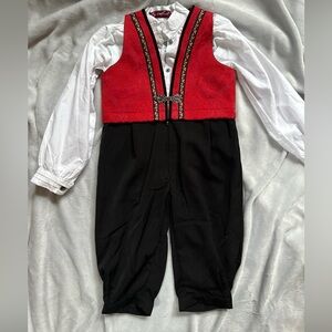 NORWEGIAN 1-2 YR EU 92 Boy’s BUNAD from Norway Folk costume